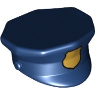 Lego přilba policejní, tmavě modrá (6055889)